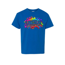 Load image into Gallery viewer, Albia Youth Tee - Color Splash Lincoln