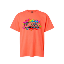 Load image into Gallery viewer, Albia Youth Tee - Color Splash Lincoln