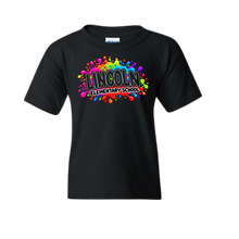 Load image into Gallery viewer, Albia Youth Tee - Color Splash Lincoln