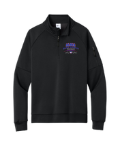 Load image into Gallery viewer, Albia Blue Demon Football Nike Quarter Zip