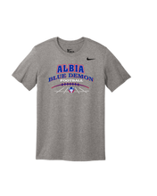 Load image into Gallery viewer, Albia Blue Demon Football Nike Tee