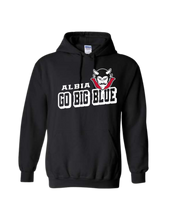 Load image into Gallery viewer, Albia Go Big Blue Hooded Sweatshirt