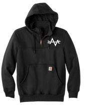 Load image into Gallery viewer, Double A Tire & Repair Carhartt Quarter Zip Embroidered Front Logo