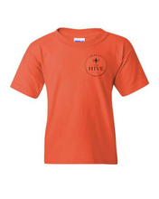 Load image into Gallery viewer, Buzz at the Hive Youth Heavy cotton