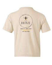 Load image into Gallery viewer, Buzz at the Hive Youth Heavy cotton