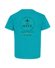 Load image into Gallery viewer, Buzz at the Hive Youth Heavy cotton