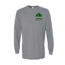 Load image into Gallery viewer, Georgetown God's Portion Day Gildan Long Sleeve T-Shirt Small Chest Big Back Logo