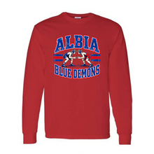 Load image into Gallery viewer, Albia Wrestling Gildan Long Sleeve