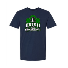 Load image into Gallery viewer, Georgetown God's Portion Day Gildan Softstyle T-Shirt Big Front Logo
