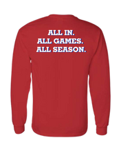 Load image into Gallery viewer, Albia Lady Dees Softball Gildan Long Sleeve T-Shirt
