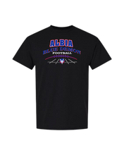 Load image into Gallery viewer, Albia Blue Demon Football Gildan Dry Blend T-Shirt
