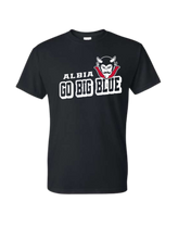 Load image into Gallery viewer, Albia Go Big Blue Gildan DryBlend T-Shirt
