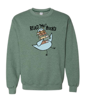 Load image into Gallery viewer, Read "Mo" Books Gildan Crewneck Sweatshirt
