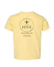 Load image into Gallery viewer, Buzz at the Hive toddler t-shirt
