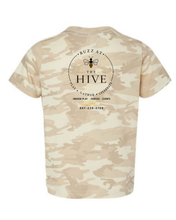 Load image into Gallery viewer, Buzz at the Hive toddler t-shirt
