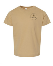 Load image into Gallery viewer, Buzz at the Hive toddler t-shirt
