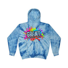 Load image into Gallery viewer, Albia Youth Tye-Dyed Hooded Sweatshirt
