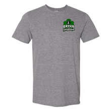 Load image into Gallery viewer, Georgetown God's Portion Day Gildan Softstyle T-Shirt Small Chest Logo &amp; Big Back Logo
