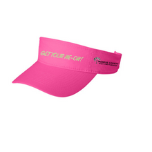 Load image into Gallery viewer, Monroe County Health Care Foundation GET YOUR NE-ON! Visor
