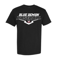 Load image into Gallery viewer, Blue Demon Baseball Comfort Colors Tee
